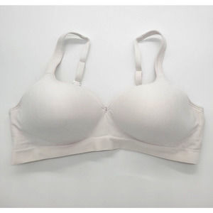 Bali Comfort Revolution White Smoothing Shaping Wire Free Bra Size 40B